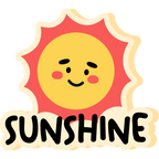 SUNSHINE STICKER Premium Vinyl Sticker