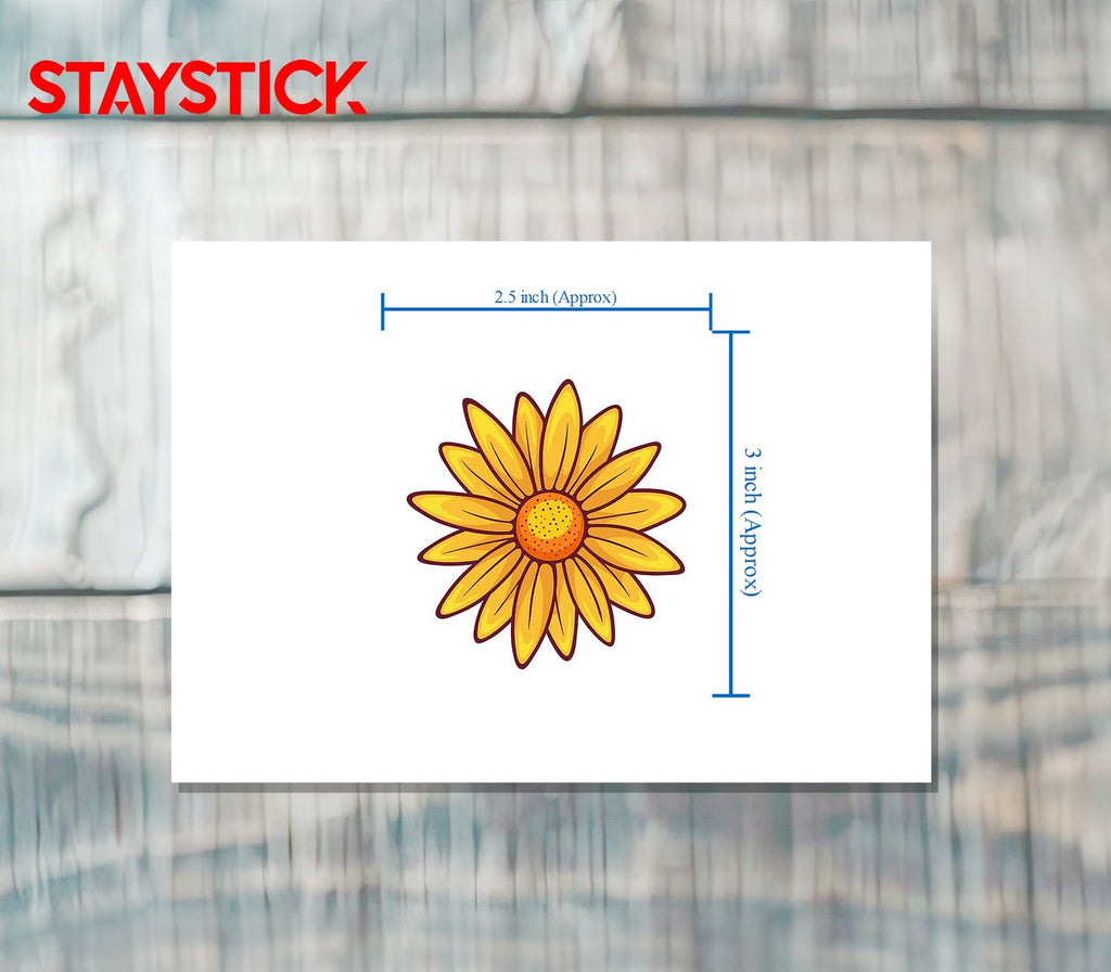 SUNFLOWER STICKER Premium Vinyl Sticker