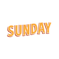 SUNDAY STICKER Premium Vinyl Sticker
