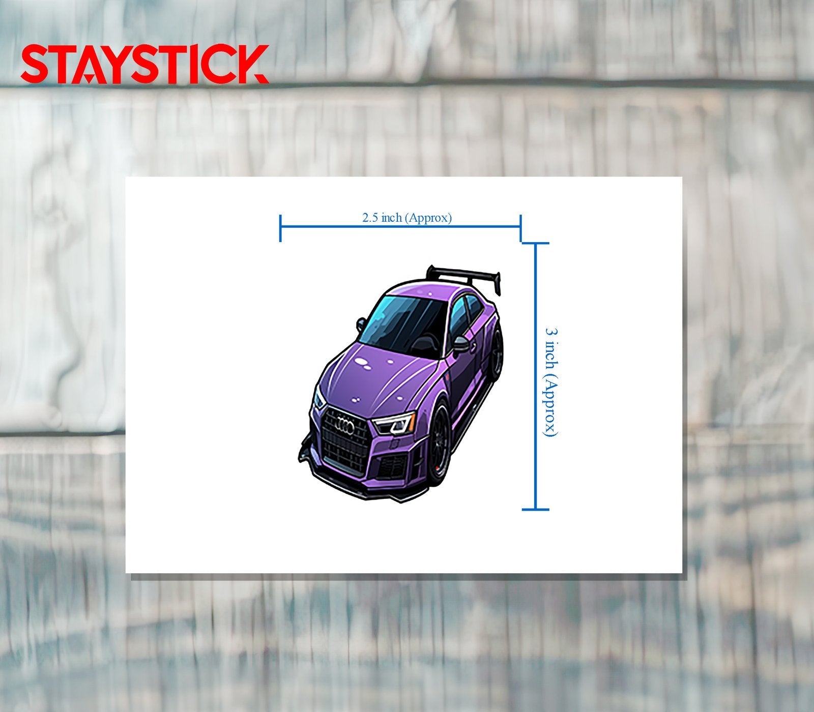 CAR STICKER Premium Vinyl Sticker