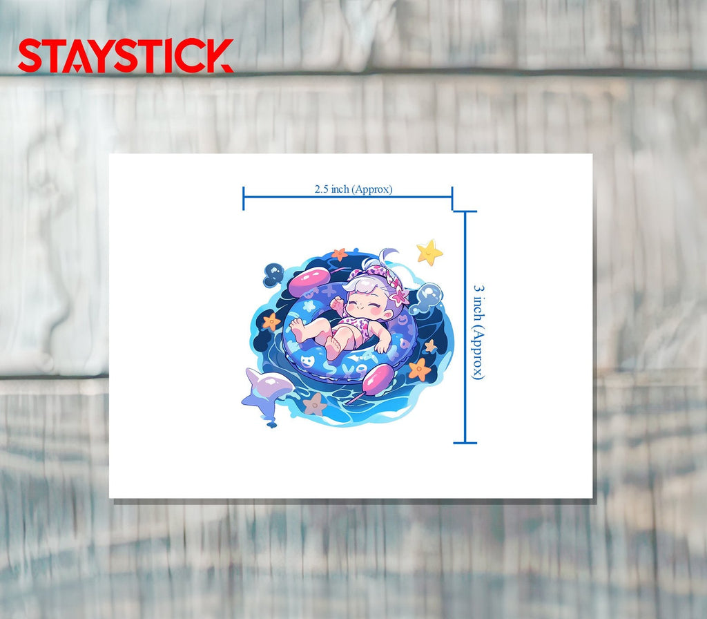 CUTE BABY STICKER Premium Vinyl Sticker