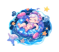 CUTE BABY STICKER Premium Vinyl Sticker