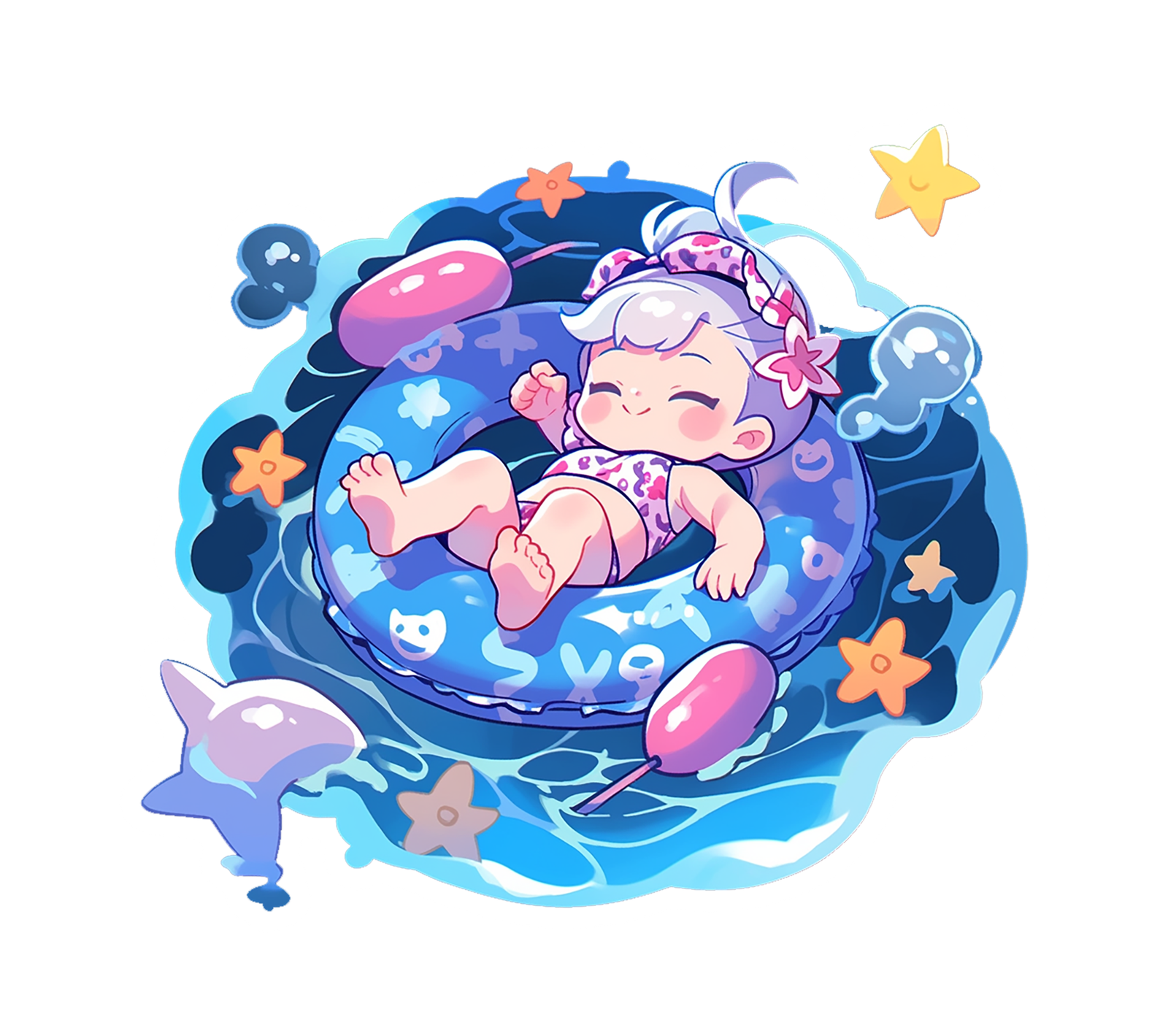 CUTE BABY STICKER Premium Vinyl Sticker