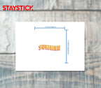 SUMMER STICKER Premium Vinyl Sticker