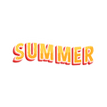 SUMMER STICKER Premium Vinyl Sticker