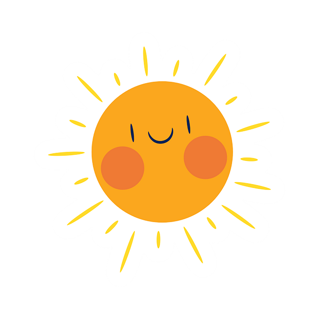 SUN STICKER Premium Vinyl Sticker