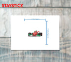 Francesco Bernoulli Cars Movie Sticker Premium Vinyl Sticker