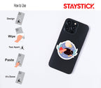 CARTOON STICKER Metalized Sticker