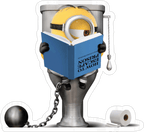 Minion Moments Sticker Premium Vinyl Sticker