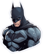 BAT MEN STICKER Premium Vinyl Sticker