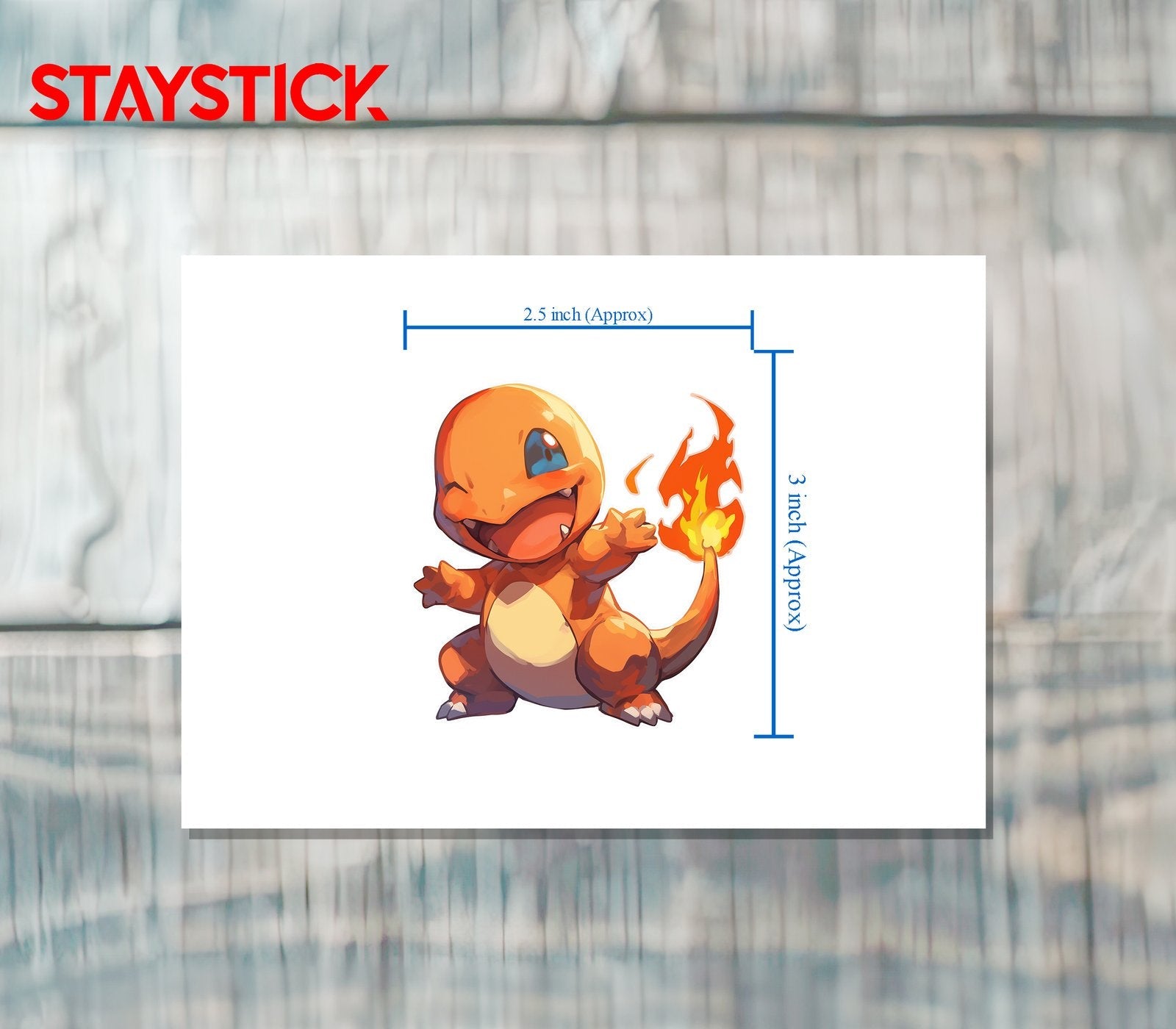 BABY ORANGE STICKER Premium Vinyl Sticker