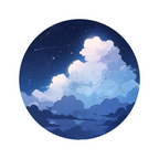 SKY BADGE STICKER Premium Vinyl Sticker