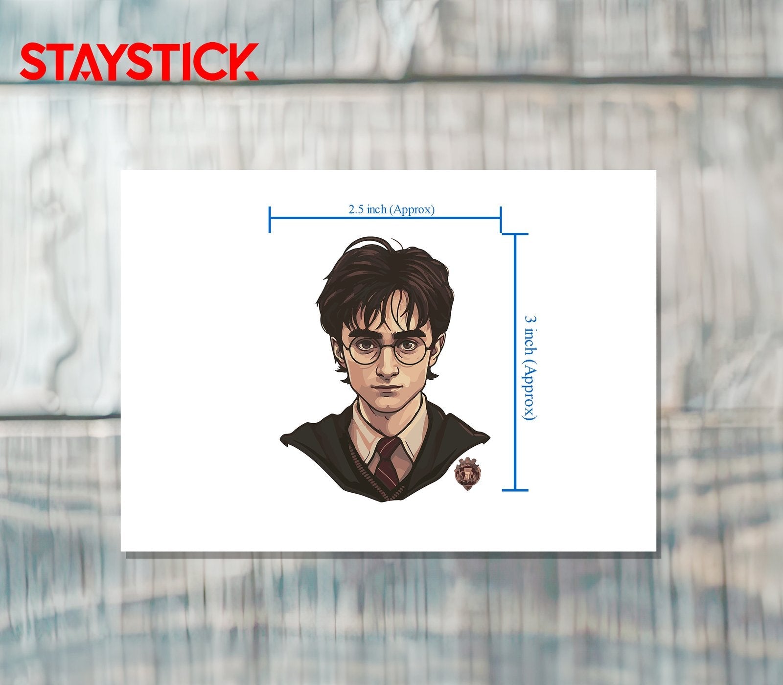 STYLIZED STICKER Premium Vinyl Sticker
