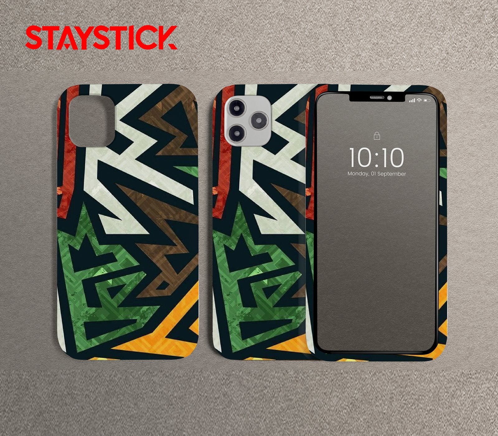 GEOMETRIC MOBILE STICKER