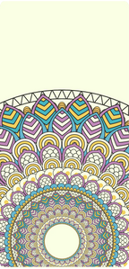 Down Pattern Mobile Skin