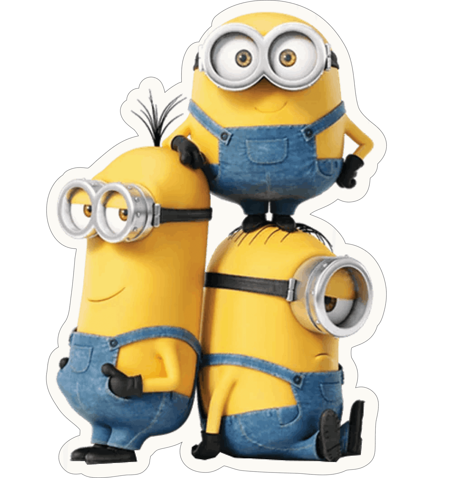 Minions Stack Sticker Premium Vinyl Sticker