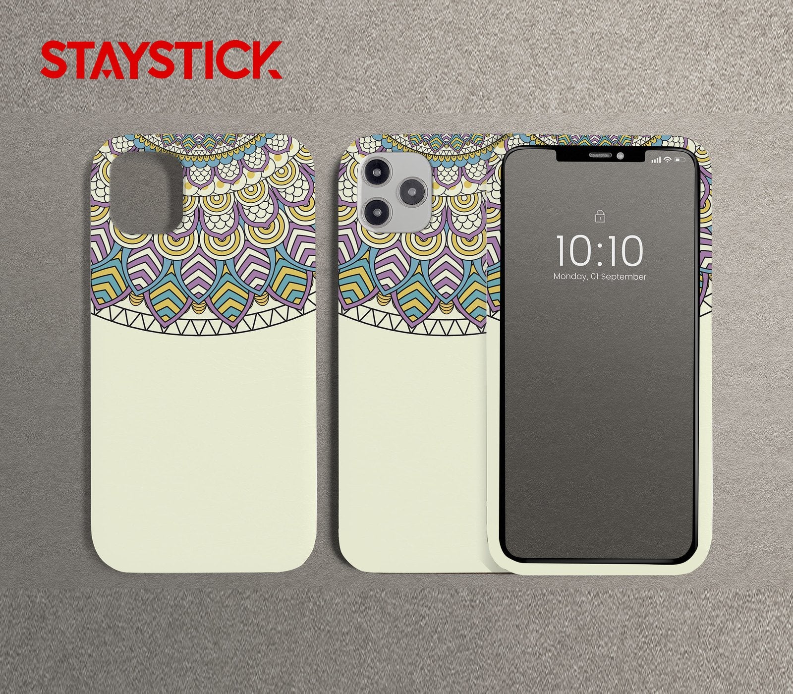 Up Pattern Mobile Skin