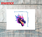 Dragon Face Sticker Premium Vinyl Sticker