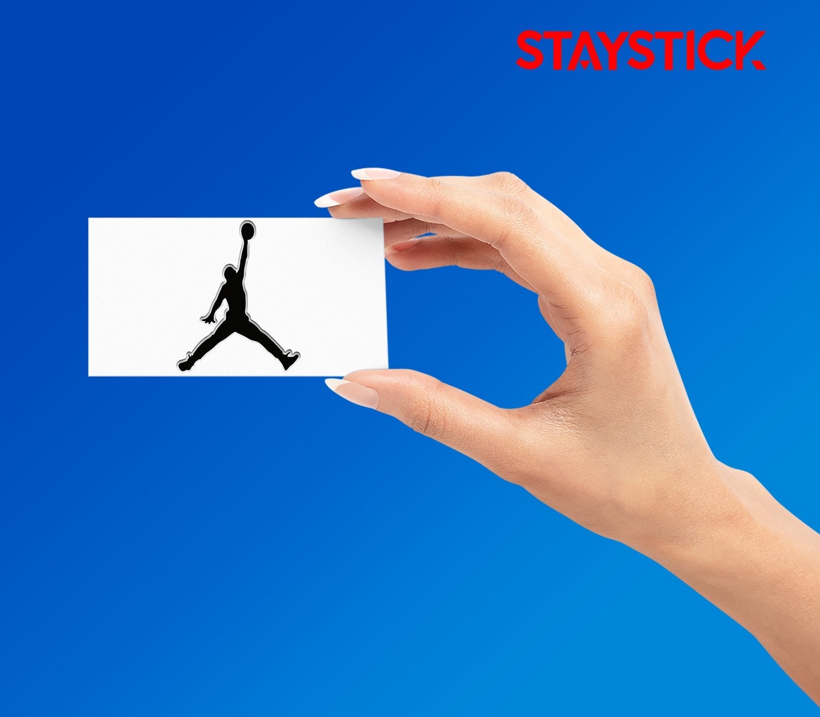 BASKETBALL GOAL STICKER Premium Vinyl Sticker