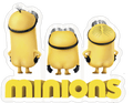 Minions Group Sticker Premium Vinyl Sticker