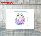 CUTE FROG STICKER Premium Vinyl Sticker