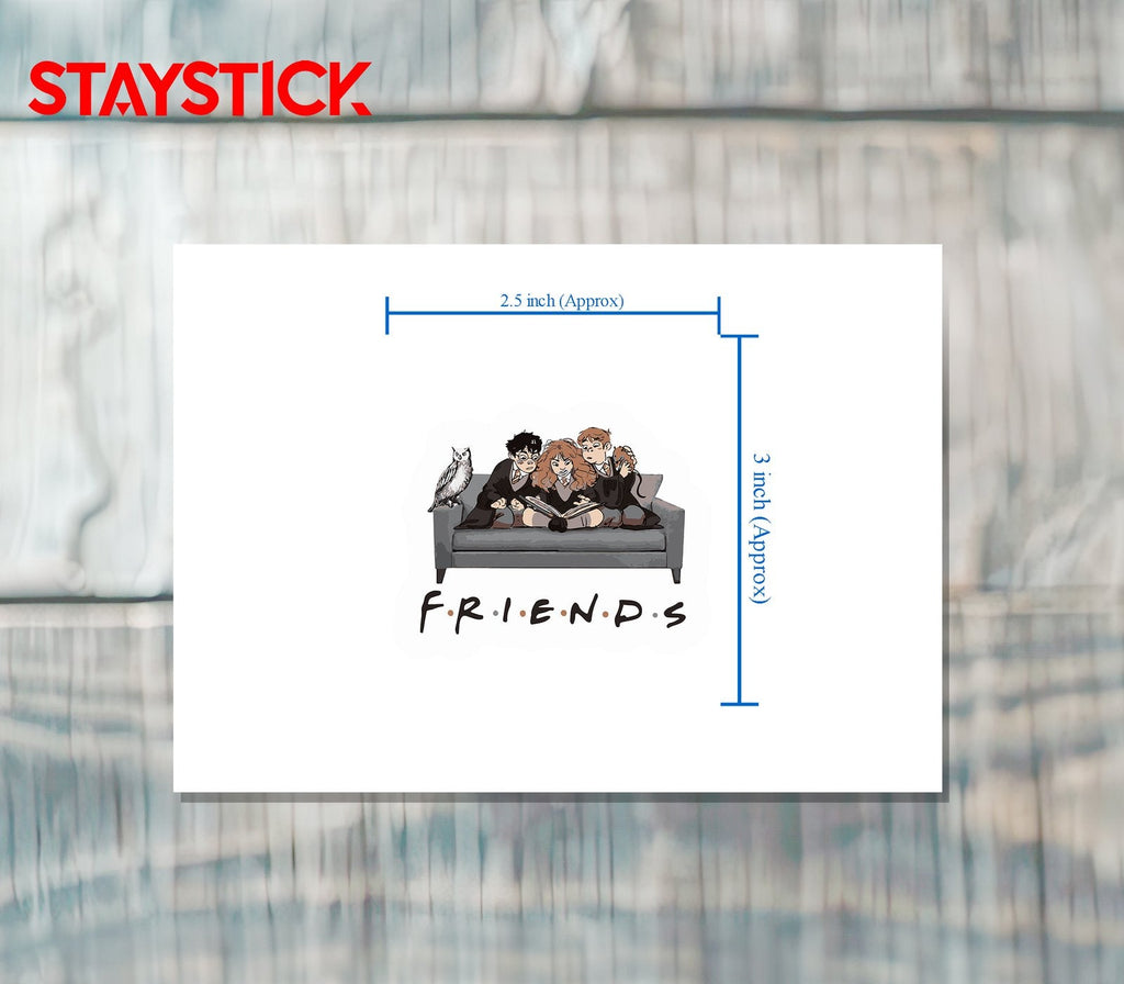 FRIENDS STICKER Premium Vinyl Sticker