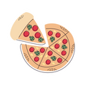 PIZZA STICKER Premium Vinyl Sticker