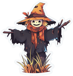 Cartoon scarecrow
