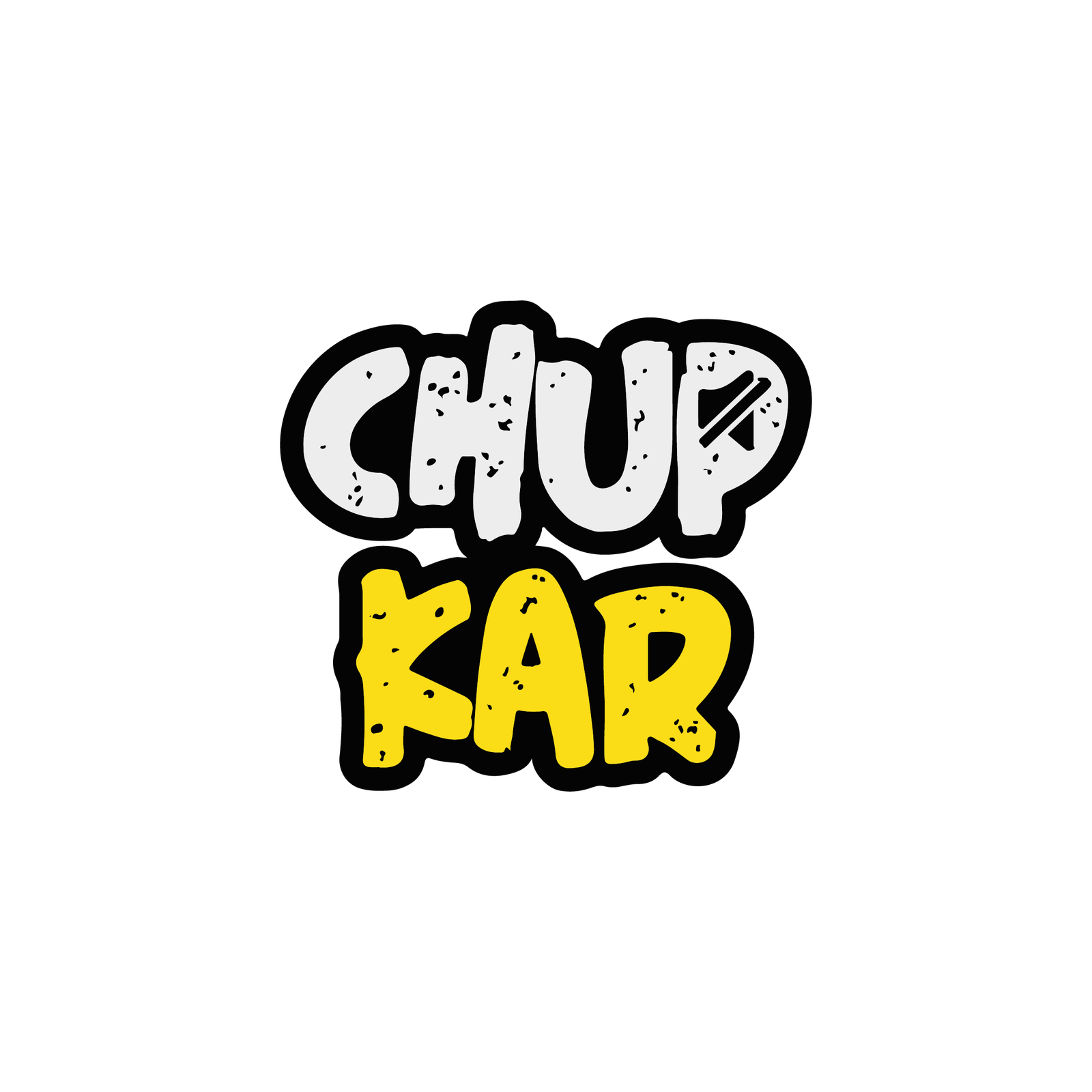 CHUP KAR STICKER Premium Vinyl Sticker