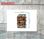 ATTITUDE STICKER Premium Vinyl Sticker