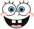 Spongebob Squarepants Face Sticker Premium Vinyl Sticker