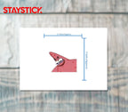 Skeptical Patrick Meme Sticker Premium Vinyl Sticker