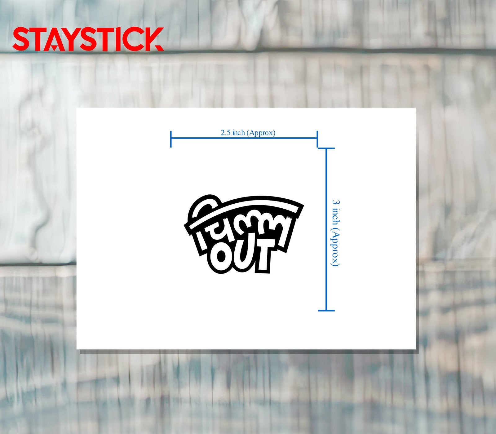 FUNNY STICKER Premium Vinyl Sticker
