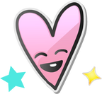 HEART STICKER Premium Vinyl Sticker