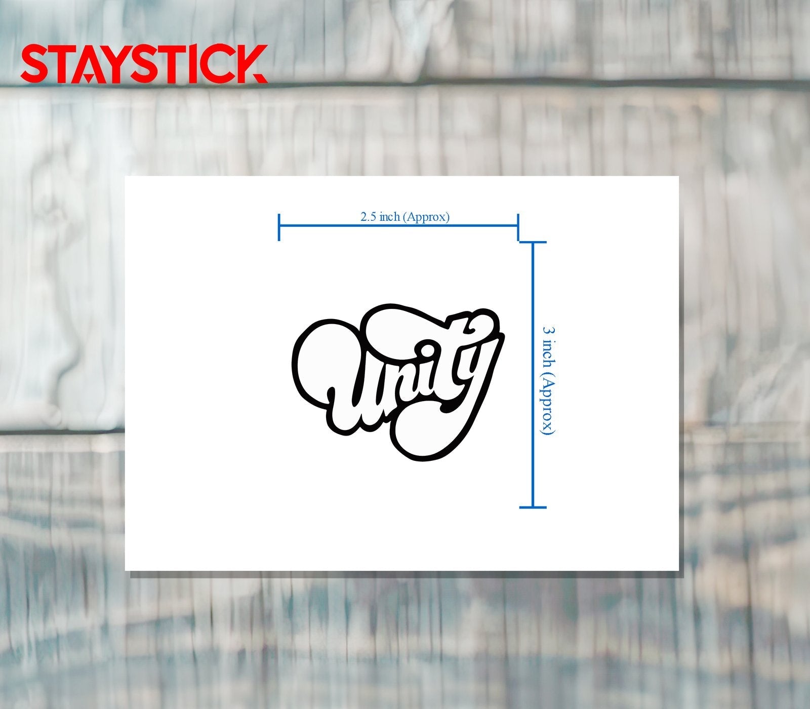 UNITY STICKER Premium Vinyl Sticker