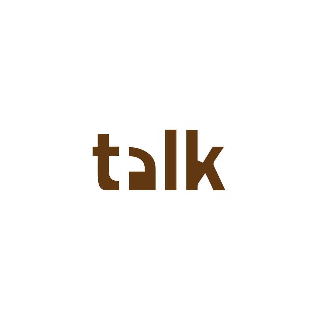 TALK STICKER Premium Vinyl Sticker