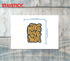 MAKE LOVE WAR STICKER Premium Vinyl Sticker