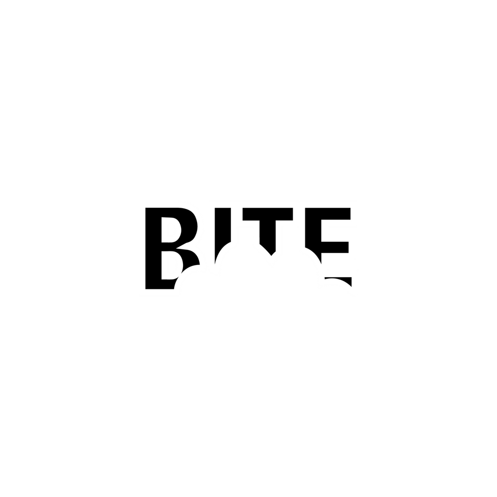 BITE STICKER Premium Vinyl Sticker