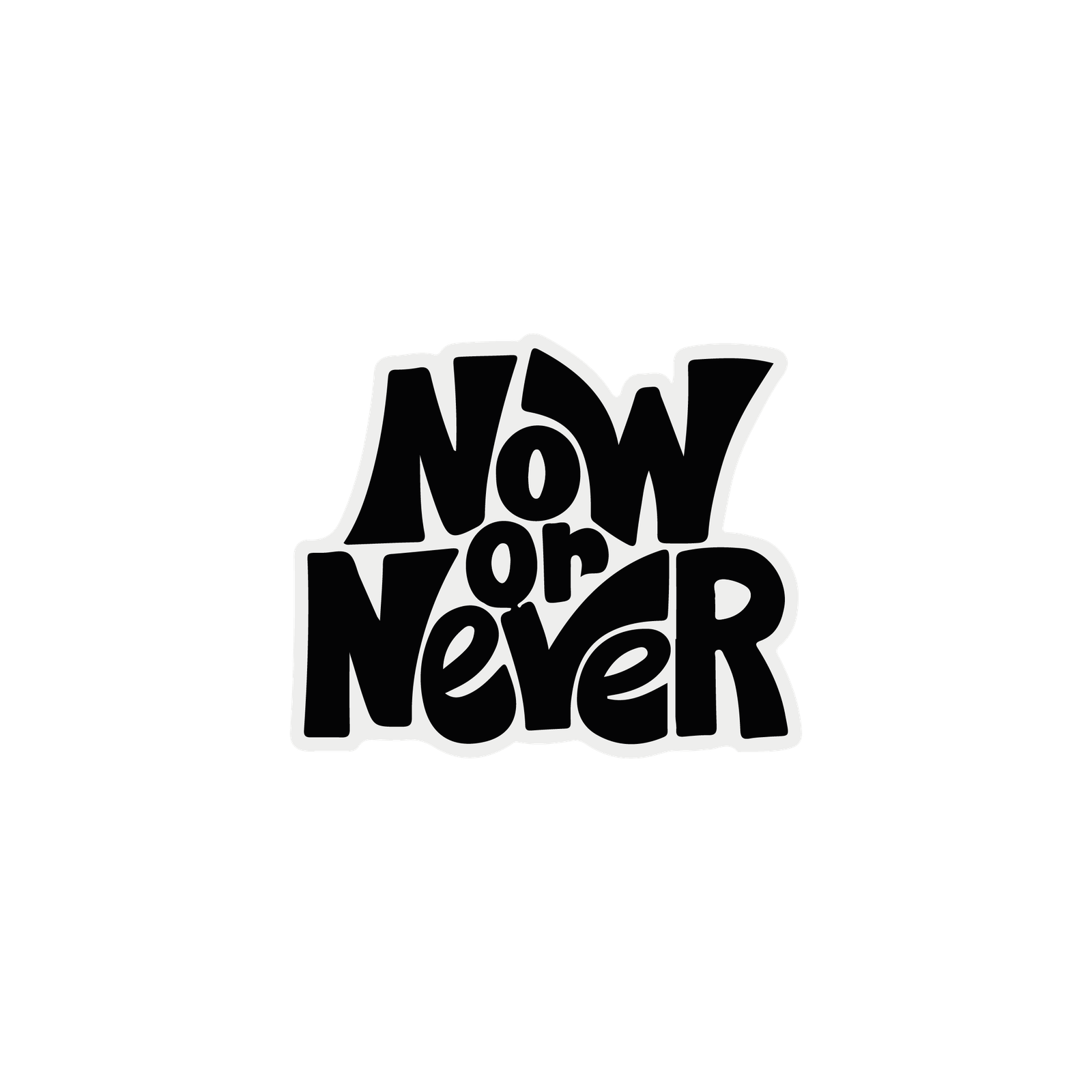 NON STICKER Premium Vinyl Sticker