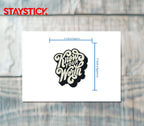 WORTH STICKER Premium Vinyl Sticker