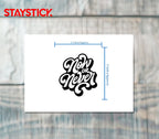 NON STICKER Premium Vinyl Sticker