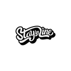 STAY IN LINE STICKER Premium Vinyl Sticker