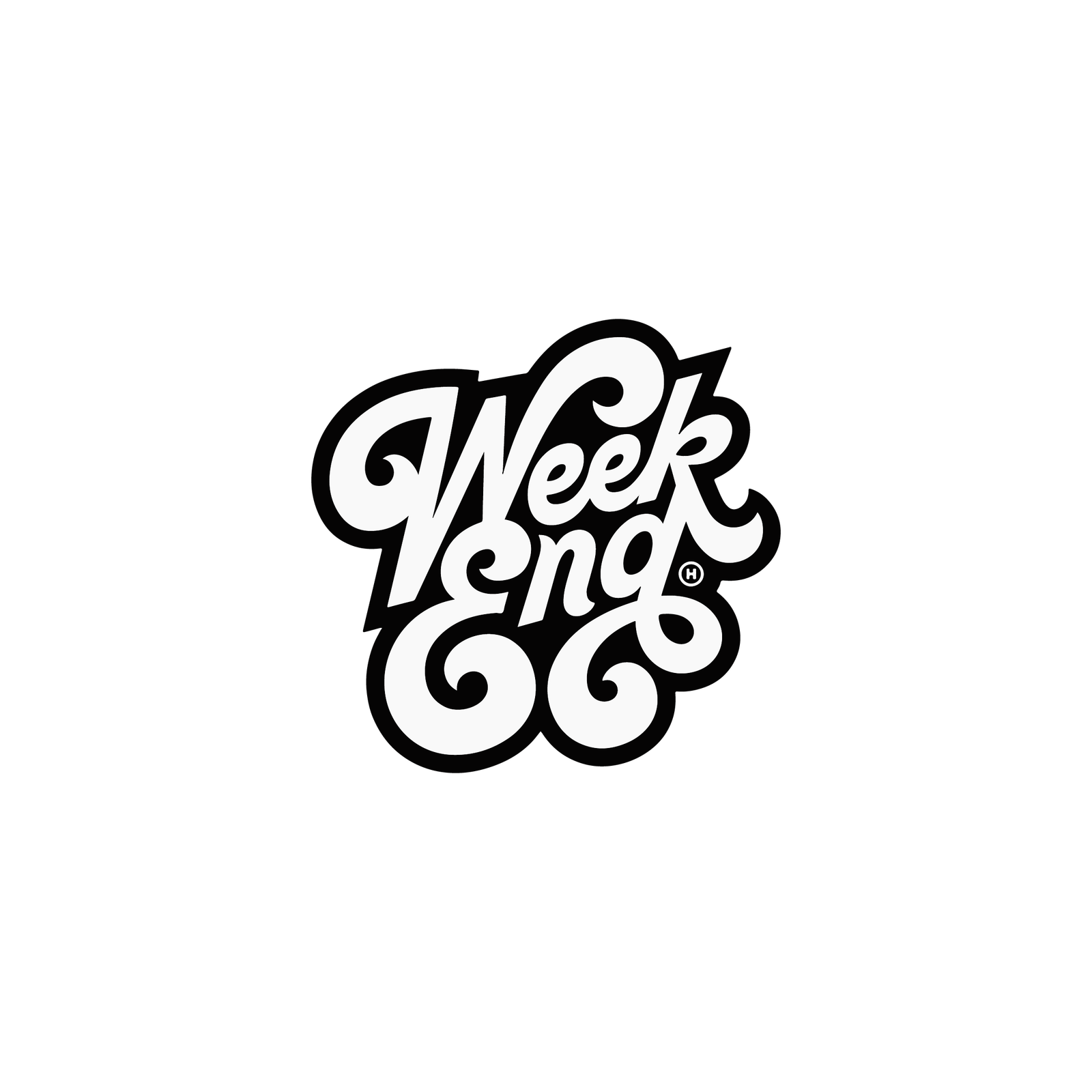 WEEKEND STICKER Premium Vinyl Sticker