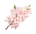 FLOWER STICKER Premium Vinyl Sticker