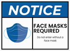 FACE MASK STICKER Safety Sticker