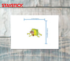 SpongeBob SquarePants Caveman Sticker Premium Vinyl Sticker