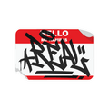 TAG STICKER Metalized Sticker