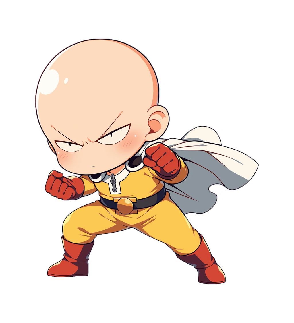 SAITAMA STICKER Premium Vinyl Sticker