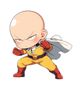 SAITAMA STICKER Premium Vinyl Sticker