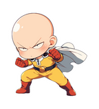 SAITAMA STICKER Premium Vinyl Sticker